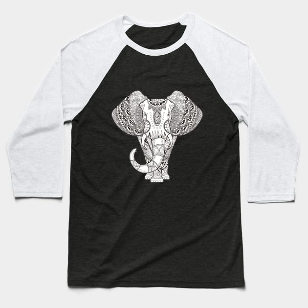 White Elephant Baseball T-Shirt by Divan